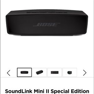 Bose soundlink ll special edition.